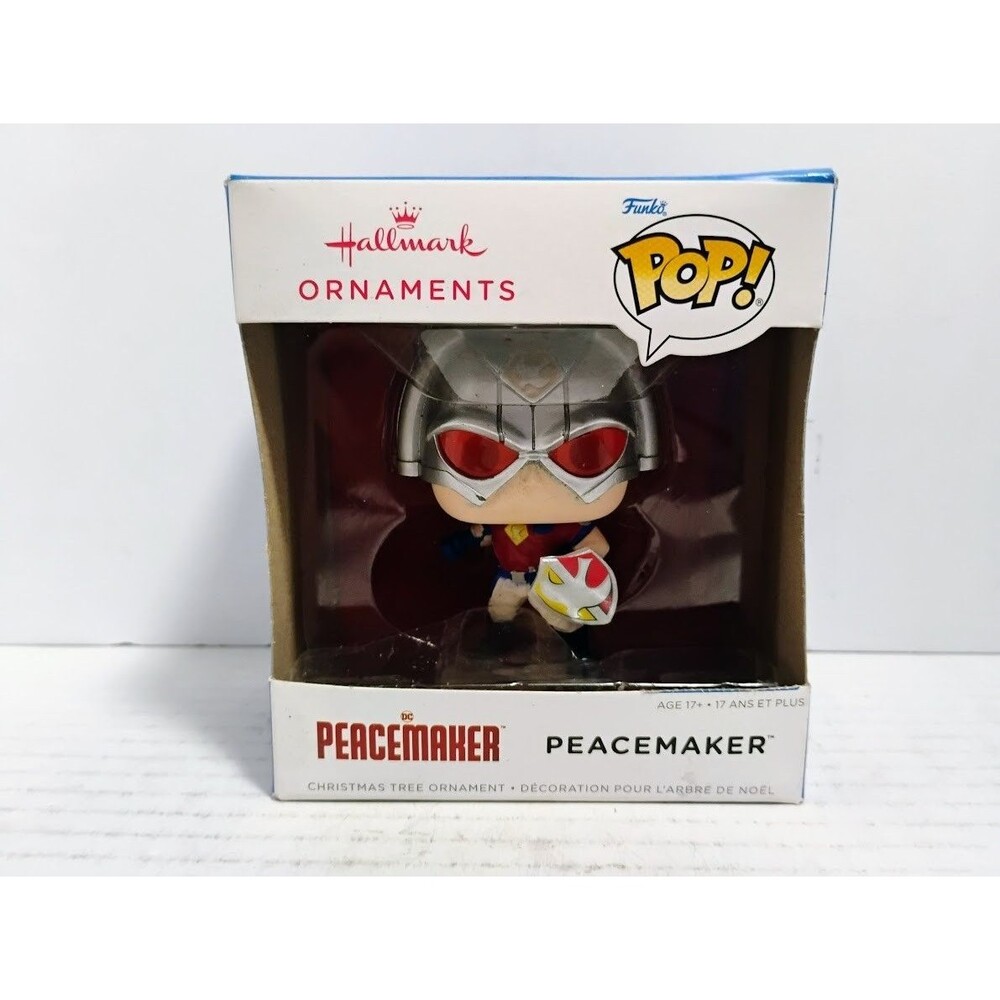 HALLMARK FUNKO POP! PEACEMAKER CHRISTMAS TREE ORNAMENT NEW IN BOX NIB